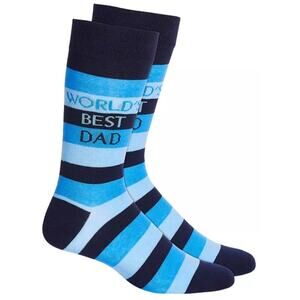 Club Room Men's 'World's Best Dad' Crew Socks